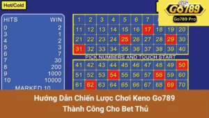 Hướng Dẫn Chiến Lược Chơi Keno Go789 Thành Công Cho Bet Thủ
