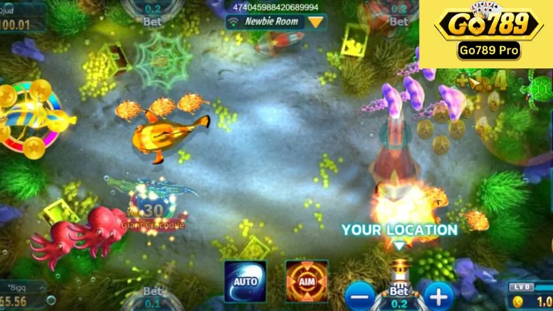 Hướng Dẫn Chơi Mega Fishing Go789 Cho 2 Cách bắt đầu chơi Mega Fishing Go789